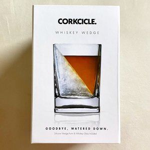 Corkcicle Whiskey Wedge Glass New in Box